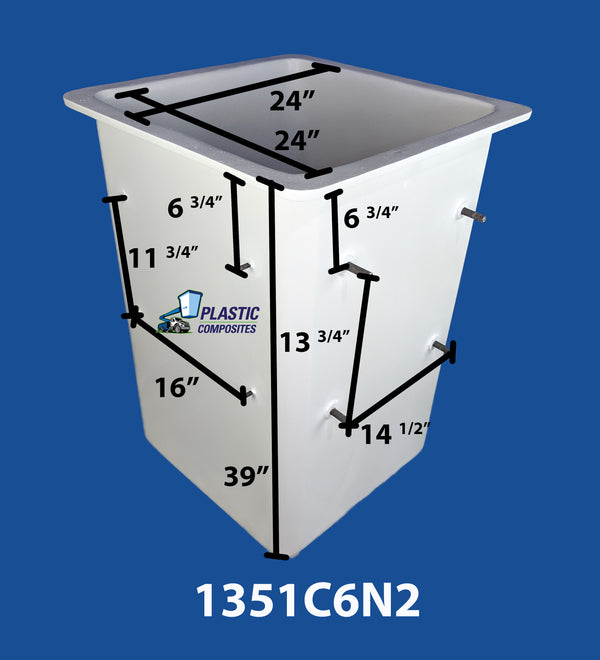 Buckets Hi Ranger XT (w/ bucket mounted controls) 24" x 24" x 39