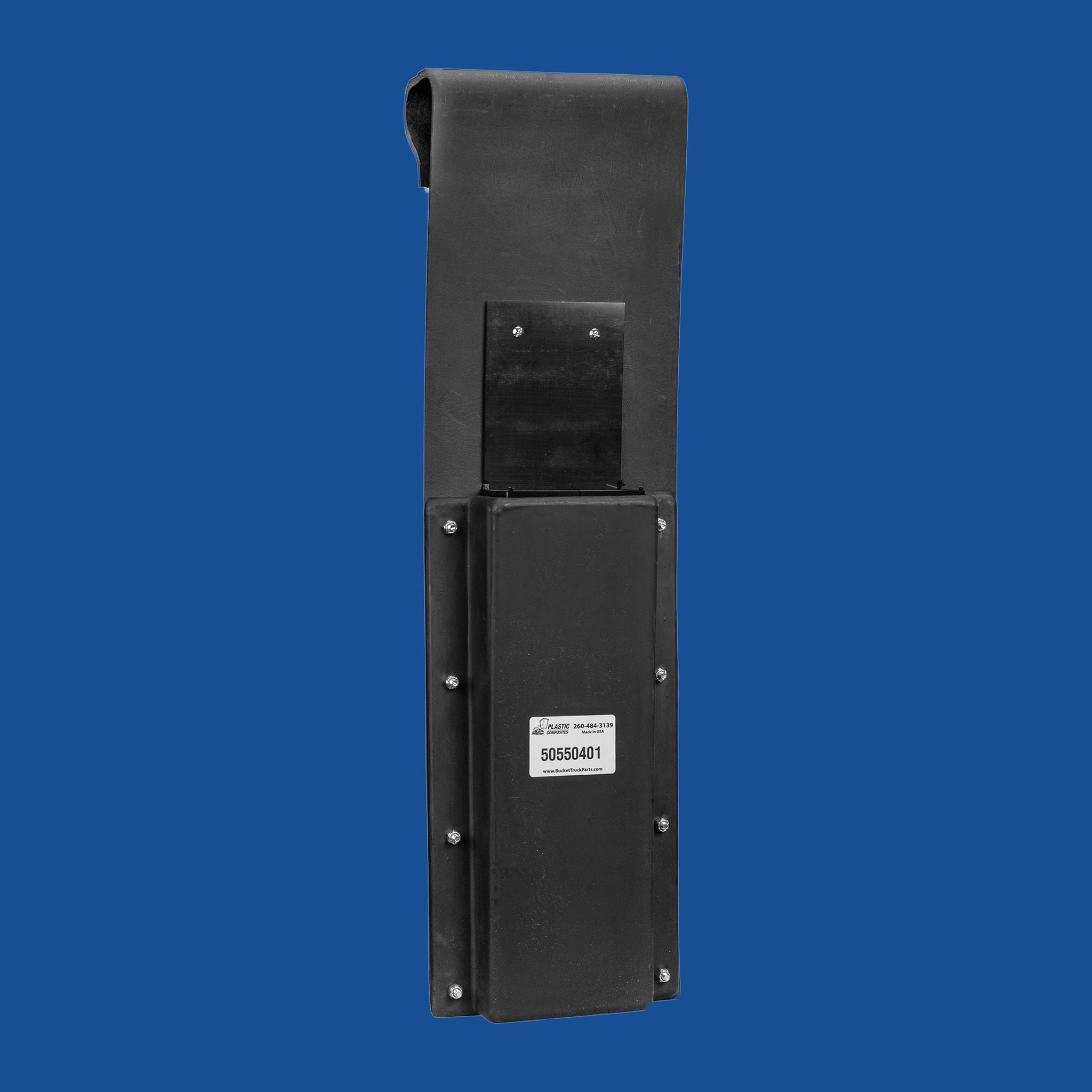 Chainsaw Scabbard - Plastic - Bucket Mounted (Inside Mount Only) (Lined) - Bucket Truck Parts