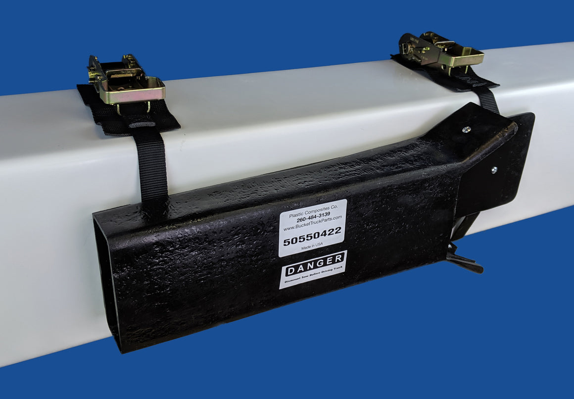 Polesaw Holder - Boom Mounted (Blade End) - Bucket Truck Parts