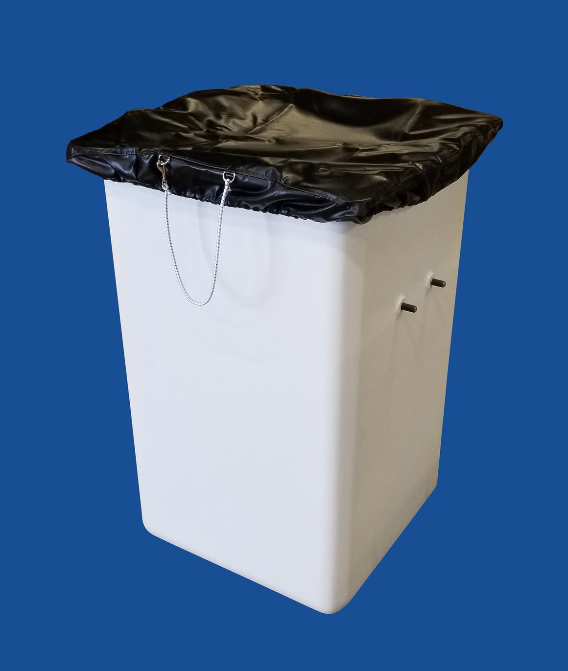 Bucket Cover - Vinyl - Custom Size, Color, Logo - Bucket Truck Parts