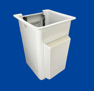 Buckets - Altec - 24" x 24" x 42" - Flat Wall Mount - Door Left