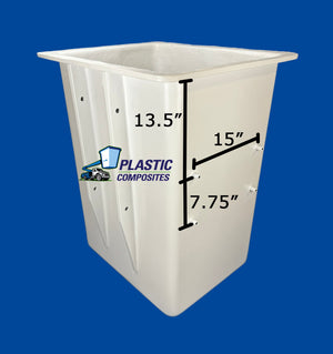 Buckets - Versalift - 24" x 30" x 42" - 15" x 7.75" Controls Right - Step Left