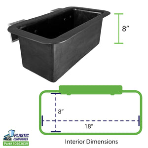 Tool Tray - Large - Plastic - Outside Mount - HEAVY DUTY (2025 Version)