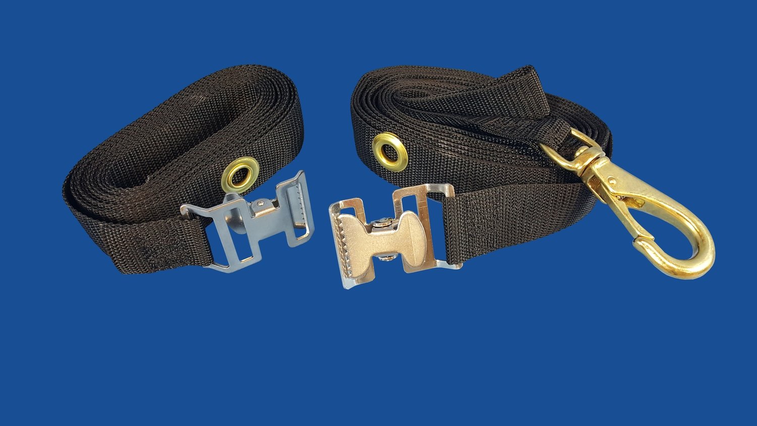 Strap Set - Replacement Bucket Cover Strap Set for PLASTIC Two Man Bucket  Covers